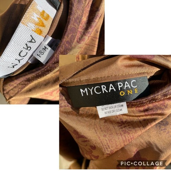 Mycra Pac Printed Raincoat Jacket Reversible - Picture 12 of 12